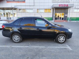 2014 Lada (ВАЗ) Granta I, чёрный, 399000 рублей, вид 1