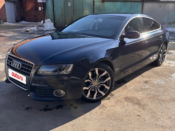 2010 Audi A5 I (8T), синий, 1290000 рублей