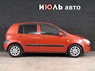 2008 Hyundai Getz I Рестайлинг, красный, 340000 рублей, вид 5