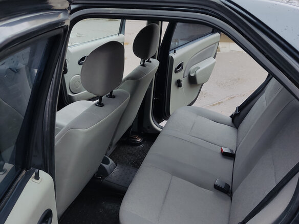 2009 Renault Logan I, серый, 260000 рублей - вид 8
