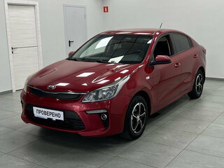 2017 Kia Rio IV, красный, 1270000 рублей, вид 1