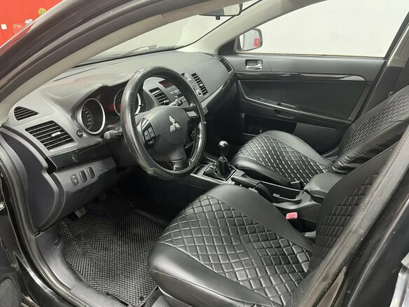 2007 Mitsubishi Lancer X, чёрный, 490000 рублей - вид 6