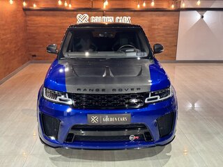 2015 Land Rover Range Rover Sport SVR II, синий, 4700000 рублей, вид 4