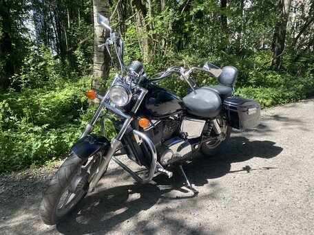2003 Honda VT 1100, чёрный, 410000 рублей, вид 4