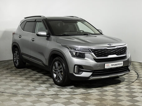 2020 Kia Seltos I, серый, 1869700 рублей, вид 3
