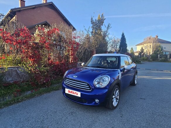 2013 Mini Hatch Cooper II (R56) Рестайлинг, синий, 1400000 рублей - вид 1