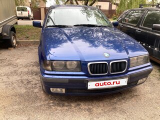 1998 BMW 3 серии Compact 323i III (E36), синий, 765000 рублей, вид 1