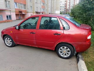 2007 Lada (ВАЗ) Kalina I, красный, 190000 рублей, вид 4