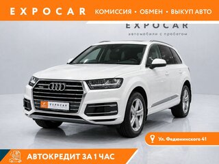 2017 Audi Q7 II (4M), белый, 2720000 рублей, вид 1