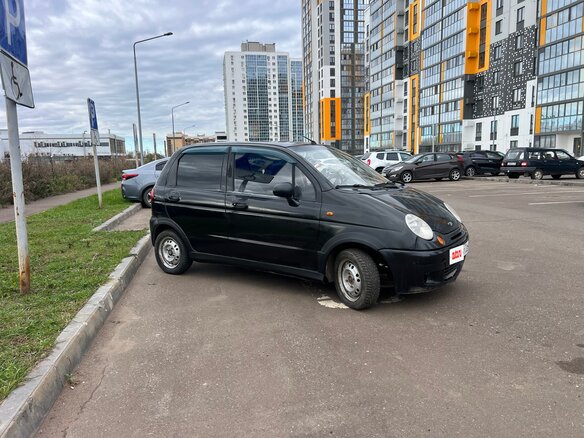 2011 Daewoo Matiz I Рестайлинг, чёрный - вид 1