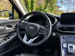2021 Hyundai Santa Fe IV Рестайлинг, чёрный, 3100000 рублей, вид 2