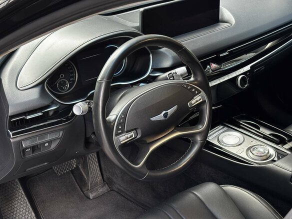 2021 Genesis G80 II, чёрный, 3700000 рублей - вид 15
