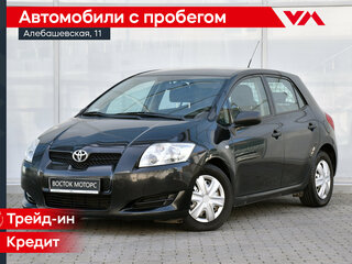 2009 Toyota Auris I, чёрный, 595000 рублей, вид 1