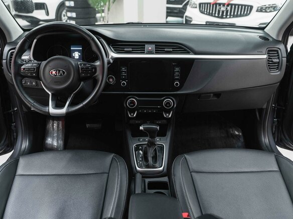 2021 Kia Rio X IV Рестайлинг, серый - вид 11