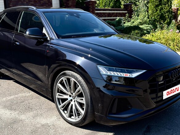 2021 Audi Q8 55 TFSI I (4M), чёрный, 8499000 рублей