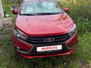 2021 Lada (ВАЗ) Vesta I, красный, 940000 рублей, вид 3