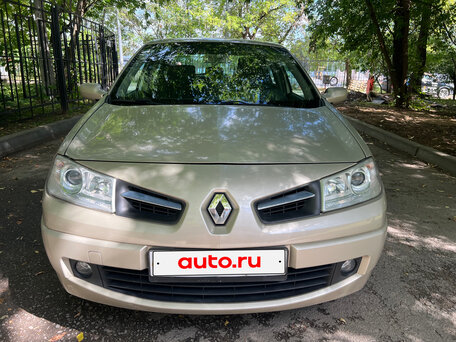 2008 Renault Megane II Рестайлинг, бежевый, 595000 рублей, вид 2
