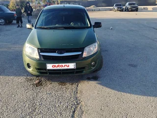 2013 Lada (ВАЗ) Granta I, зелёный, 160000 рублей, вид 1