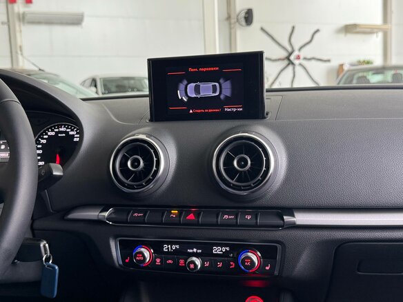 2014 Audi A3 III (8V), синий, 1295000 рублей - вид 16