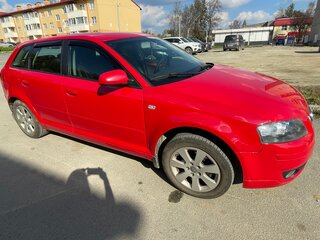 2007 Audi A3 II (8P) Рестайлинг 1, красный, 550000 рублей, вид 2