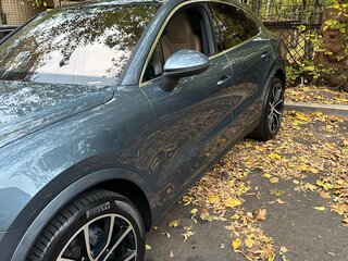 2019 Porsche Cayenne Coupé III, голубой, 7200000 рублей, вид 4