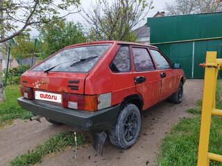 1990 Lada (ВАЗ) 2109, красный, 70000 рублей, вид 3
