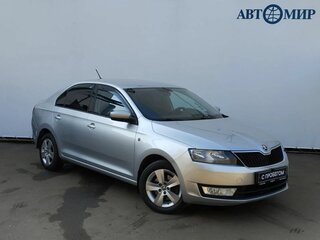 2017 Skoda Rapid I, серебристый, 1230000 рублей, вид 3