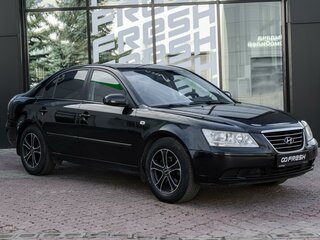 2008 Hyundai Sonata V (NF) Рестайлинг, чёрный, 569000 рублей, вид 1