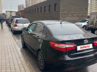 2013 Kia Rio III, чёрный, 680000 рублей, вид 5