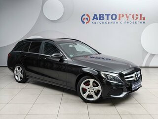 2017 Mercedes-Benz C-Класс 200 IV (W205), чёрный, 2011000 рублей, вид 1