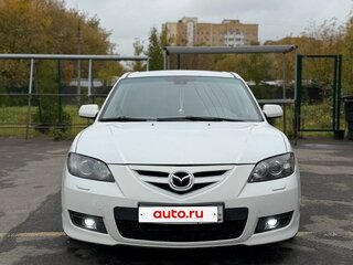 2008 Mazda 3 I (BK) Рестайлинг, белый, 600000 рублей, вид 2