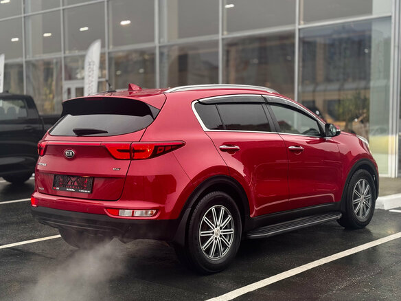 2017 Kia Sportage IV, красный, 1660000 рублей - вид 6