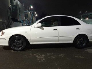 2001 Nissan Bluebird Sylphy I (G10), белый, 390000 рублей, вид 5