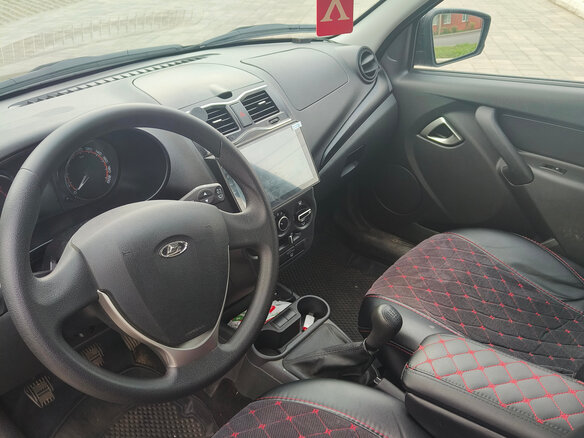 2023 Lada (ВАЗ) Granta Euro-2 I Рестайлинг, чёрный, 870000 рублей - вид 5