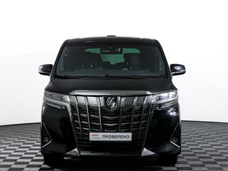 2021 Toyota Alphard III Рестайлинг, чёрный, 5830000 рублей, вид 2