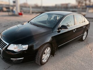 2010 Volkswagen Passat B6, чёрный, 1100000 рублей, вид 2