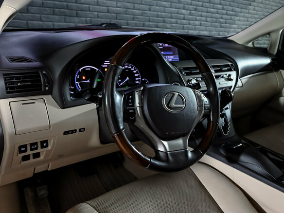2014 Lexus RX 450h III Рестайлинг, красный, 2300000 рублей - вид 11