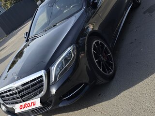 2015 Mercedes-Benz S-Класс 350 CDI BlueTEC Long 7G-TRONIC VI (W222, C217), чёрный, 2500000 рублей, вид 3