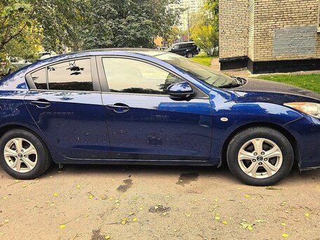 2012 Mazda 3 II (BL) Рестайлинг, синий, 850000 рублей, вид 2