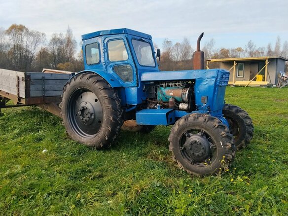 1982 ЛТЗ Т-40АМ, синий, 350000 рублей - вид 9