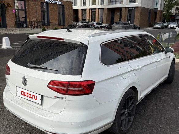 2019 Volkswagen Passat DSG7 B8, белый - вид 13