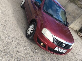 2011 Renault Logan I Рестайлинг, красный, 395000 рублей, вид 1