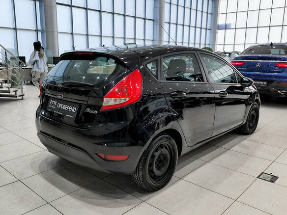2008 Ford Fiesta Mk6, чёрный, 450000 рублей - вид 4
