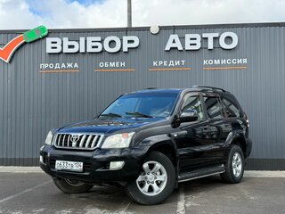 2006 Toyota Land Cruiser Prado 5-speed 120 Series, чёрный, 1749000 рублей, вид 1