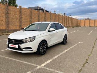 2021 Lada (ВАЗ) Vesta I, белый, 660000 рублей, вид 2
