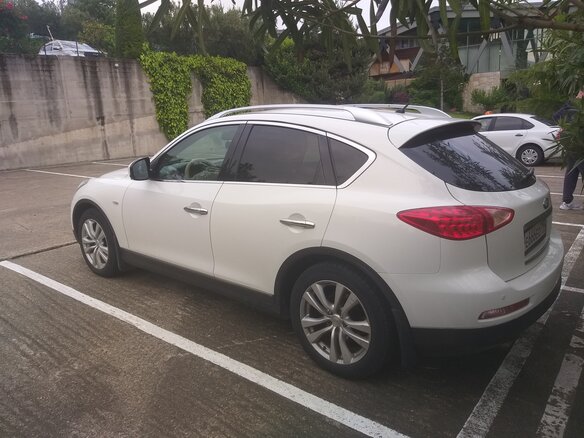 2011 Infiniti EX25 I (J50), белый, 1450000 рублей - вид 3