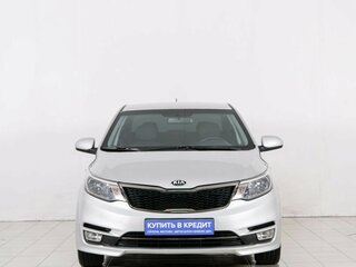 2016 Kia Rio III Рестайлинг, серебристый, 1099000 рублей, вид 2