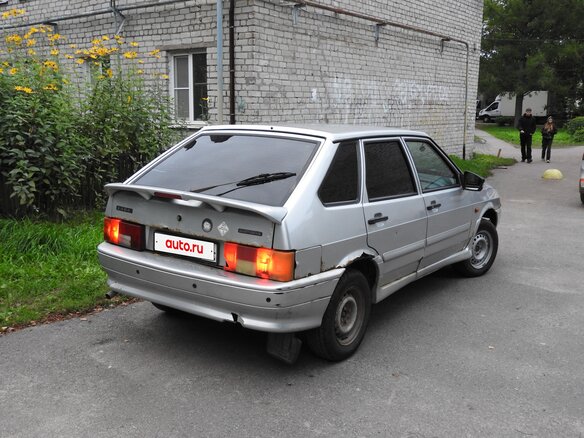 2012 Lada (ВАЗ) 2114, серебристый - вид 2
