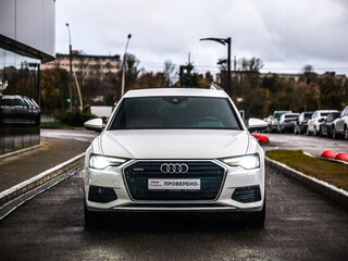 2019 Audi A6 45 TFSI V (C8), белый, 3799000 рублей, вид 3