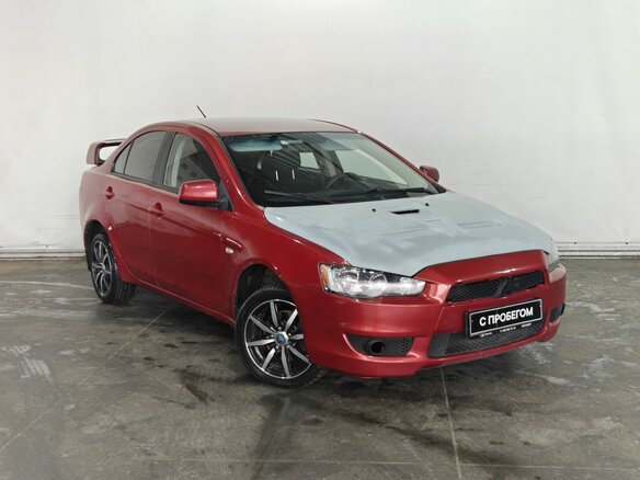 2007 Mitsubishi Lancer X, красный, 670000 рублей - вид 2